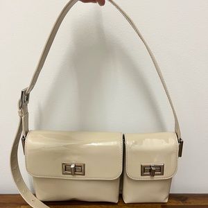 By Far Billy bag in off white